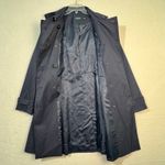 Ralph Lauren Double Breasted Water-Repellent Trench Coat Deep Navy Size Large Photo 5