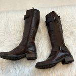 Aquatalia  Star Brown Leather Riding Boots Photo 2