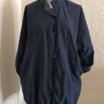Brandy Melville  Rare Blue Jacket Anorak Zippers Coat Photo 2