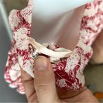 Free People Mini Babydoll Dress Womens XSmall Floral Pleated Boho Ruffle Pretty Photo 10