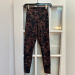 Balance Athletica Base Camp Camo Camouflage Leggings Yoga Black & Brown Size XS Photo 2