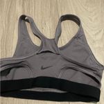 Nike  Women's Charcoal Sports Bra Photo 2