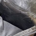 BLACK FAUX LEATHER BACKPACK STYLE BAG Photo 10