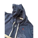Hollister Womens Navy Blue Zip-Up Hoodie Jacket Size S Cotton/Polyester Photo 8