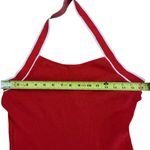 Anthropologie Daily practice by full speed halter mini dress bright red size XL Photo 5