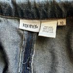 Stylish Vintage Denim Jacket with Embellishments rhinestone buttons Blue Size L Photo 6