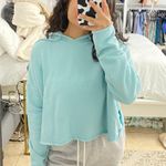 H&M baby blue hoodie Photo 0