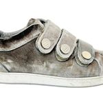 Jimmy Choo Ny Velvet Sneakers In Moonstone Grey Size 6.5 Photo 1