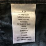 joe's jeans Joe’s Jeans “The Honey” Faded Blk Mid-Rise Skinny Photo 6