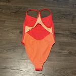 Outdoor Voices  Pink & Light Pink One Piece Swimsuit, Size Small Photo 1