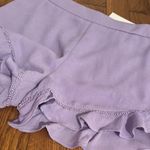 DO+BE NWT Purple Flounce Shorts Photo 1
