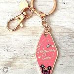 Taylor Swift  Metal Keychain Merch Getaway Car Pink Motel Key NEW Photo 0
