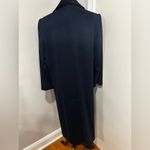 Vintage 80s J. G. Hooks Sz: 10P Long 100% Wool Navy Single Breast Peacoat. Blue Photo 1
