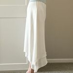 MSK vintage white tiered skirt Photo 1