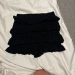 Amazon  black ruffle shorts  Photo 1