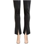 Norma Kamali Spat Leggings, Black Foil, Small Photo 7