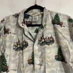 Pottery Barn Teen x Harry Potter Hogwarts Flannel Pajama Top Size Medium Photo 4