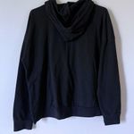 Disney Authentic Mickey Mouse Long Sleeve Hoodie Shirt Black SZ 11/13 Juniors Photo 1