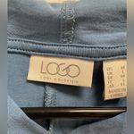 LOGO By Lori Goldstein   blue top w hood size medium Photo 3