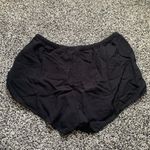 Divided Black Viscose Shorts Photo 2
