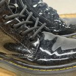 Dr. Martens Doc Martens Luana Combat Boots Black Cosmic Glitter Womens Size 6 Grunge Goth Photo 3