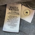 Nicole Miller Stretch Linen Utility Chambray Shirt Dress Blue Denim Linen Sz 14 Photo 11