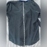 Beulah Women’s Geometric Print Tie-Neck Blouse Size L (Runs M) Work Top Photo 7