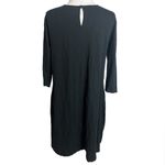 Brochu Walker  3/4 sleeve cotton mini dress black Sz S Photo 1