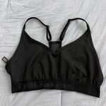 PINK - Victoria's Secret PINK Black Sport Bra Photo 1