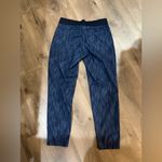 Athleta Navy Striped Joggers Photo 1