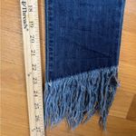Vervet Flying Monkey fringe cuff skinny jeans, size 26 waist, EUC Photo 6