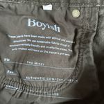 Boyish The Mikey High Rise Wide Leg in Moonstruck Black Size 29 Photo 6