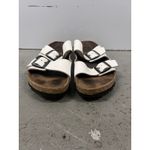 Birkenstock Arizona Womens Sandals White Size 41 Comfort Slip-On Casual Shoe Photo 7