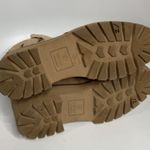 Blondo waterproof tan suede combat boots lug Sole size 8 Photo 6