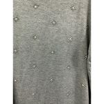 Dress Barn  Women's Grey Sparkle Lightweight Top Photo 4