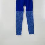 Gymshark Seamless High Waist Two-Tone Heather Blue Activewear Leggings XS Photo 7