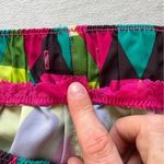 Adidas Climalite geometric Light Airy track running shorts pink yellow p… Photo 9