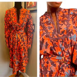 Ulla Johnson Taiana floral printed midi dress- NWT- Amaryllis. Size 4 Photo 1