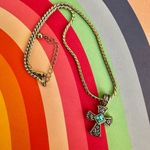Cookie Lee  Gem Cross Necklace Photo 8