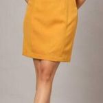 EXPRESS Mustard Yellow Pencil Skirt Photo 1