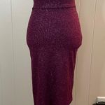 Jessica McClintock Sparkly Strapless Asymmetrical Cocktail Dress. Photo 7