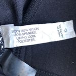 White House | Black Market NWT WHBM Ruffled Neckline Halter One Piece Swimsuit in Black Photo 9