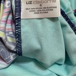 Liz Claiborne Paisley One Piece Swimsuit Women’s Size 6 Gold Embellishments Photo 7