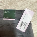 Wild Fable Womens 18 High Rise Flare Gray Jeans Denim Stretch Curvy Frayed Retro Photo 6