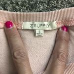 Z Supply  Pink Pullover Sweatshirt Women’s Small Casual Long Sleeve Photo 6