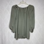 Willi Smith  Blouse Green‎ Photo 2
