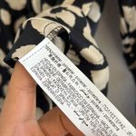 ZARA  Longline Button Front Collar Leopard Printed Shirt Lightweight Sateen XS Photo 5