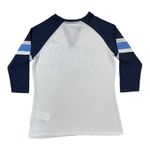 NFL Team Apparel NFL Tennessee Titans Women's 3/4-Sleeve Lightweight Raglan T-Shirt in White, L Photo 1