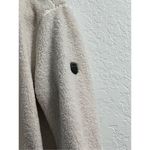 1 Madison  Ladies' Fuzzy Sherpa  Jacket Cream/Olive lined snow ski XL Photo 1