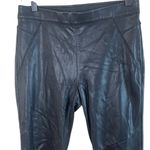 Free People Women’s Sz 26 Faux Leather Leggings Black Photo 2